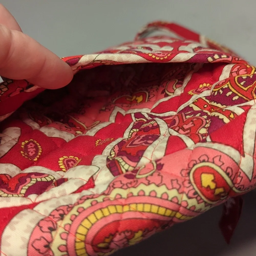 Vera Bradley Mini Hipster Purse Bag Rosy Posies Retired Print 2012